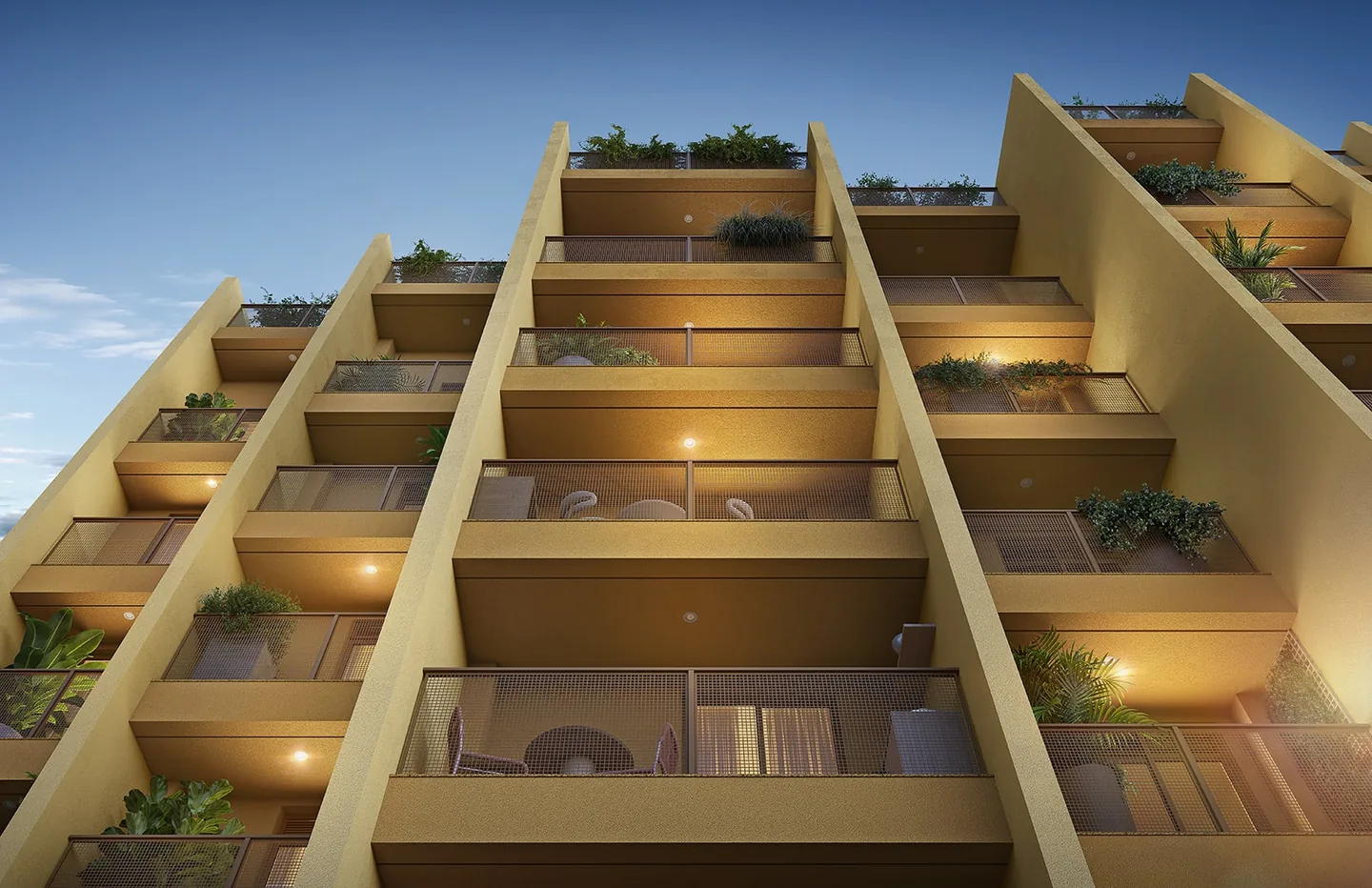 Perspectiva ilustrativa de empreendimento residencial no Porto Maravilha