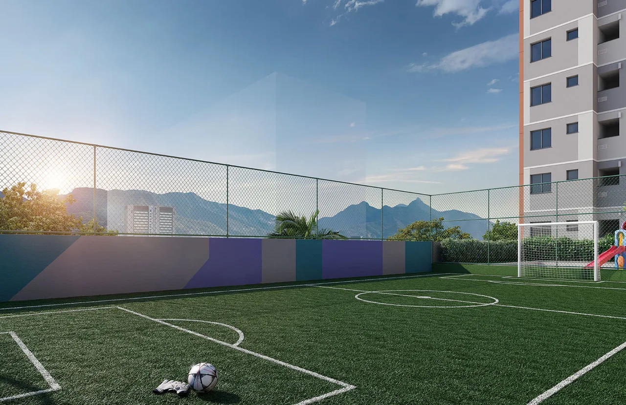 Perspectiva oficial da área esportiva do Rio Energy