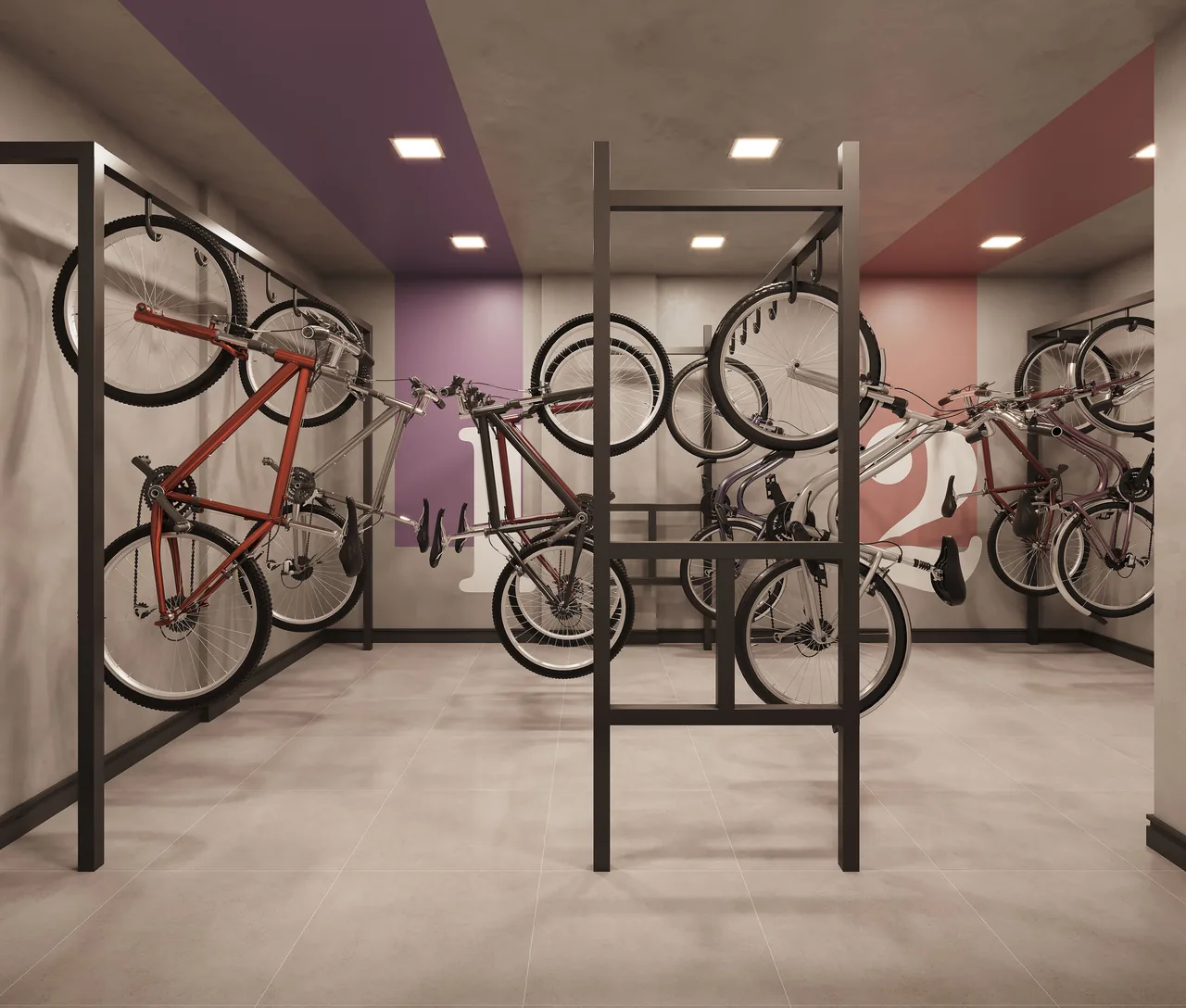 Perspectiva oficial do bicicletário do Vargas 1140