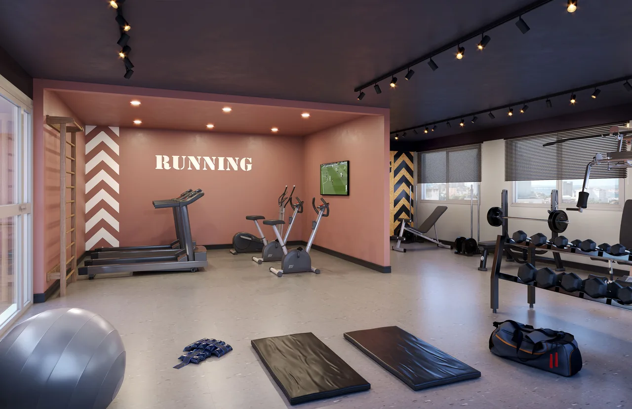 Perspectiva oficial do fitness do Vargas 1140