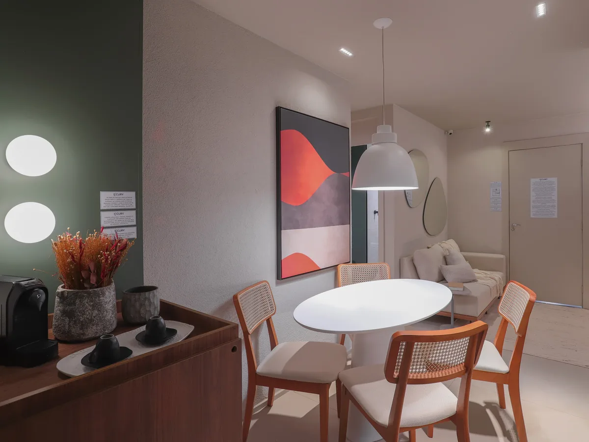 Ambiente do apartamento decorado do My JPA Mood em Jacarepagua