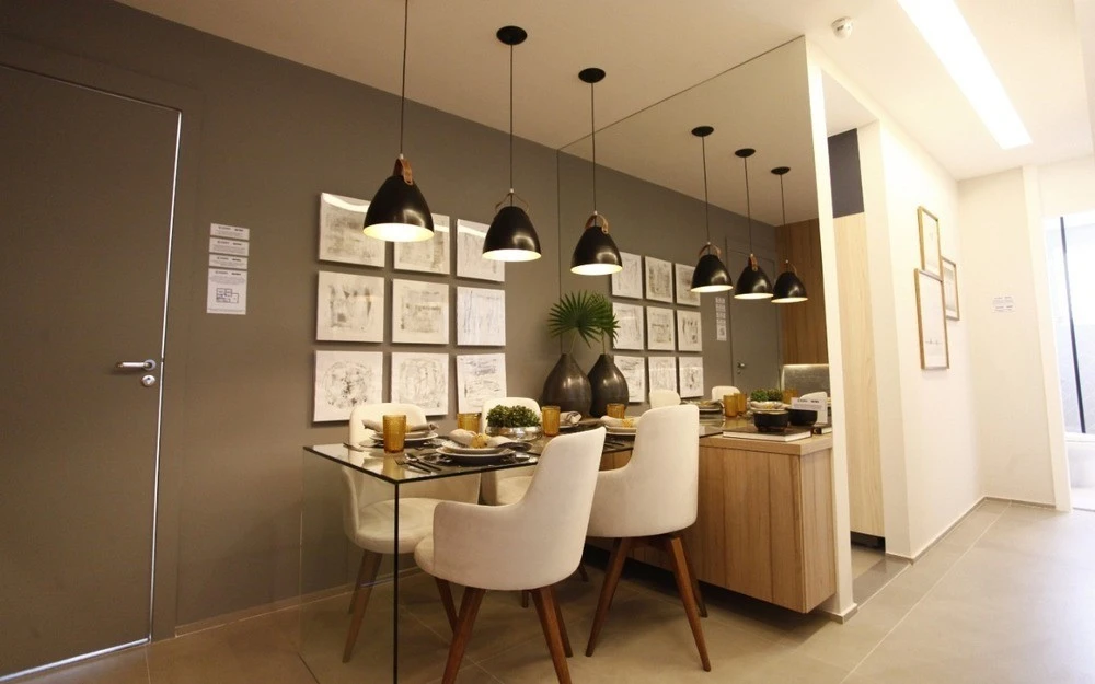 Sala de apartamento do Parque Piedade