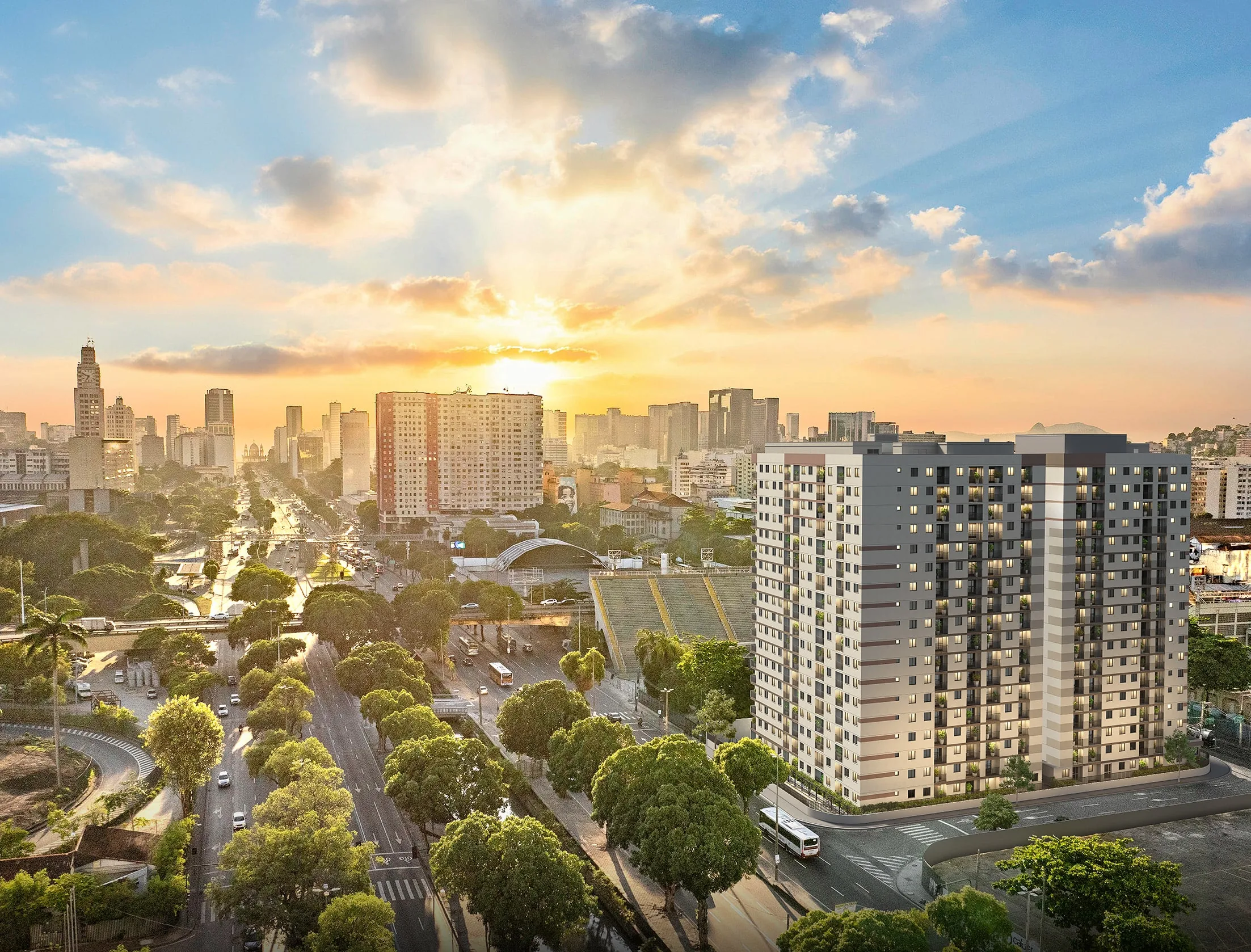 Saudosa Praça Onze, apartamento na Praça Onze, Centro do Rio