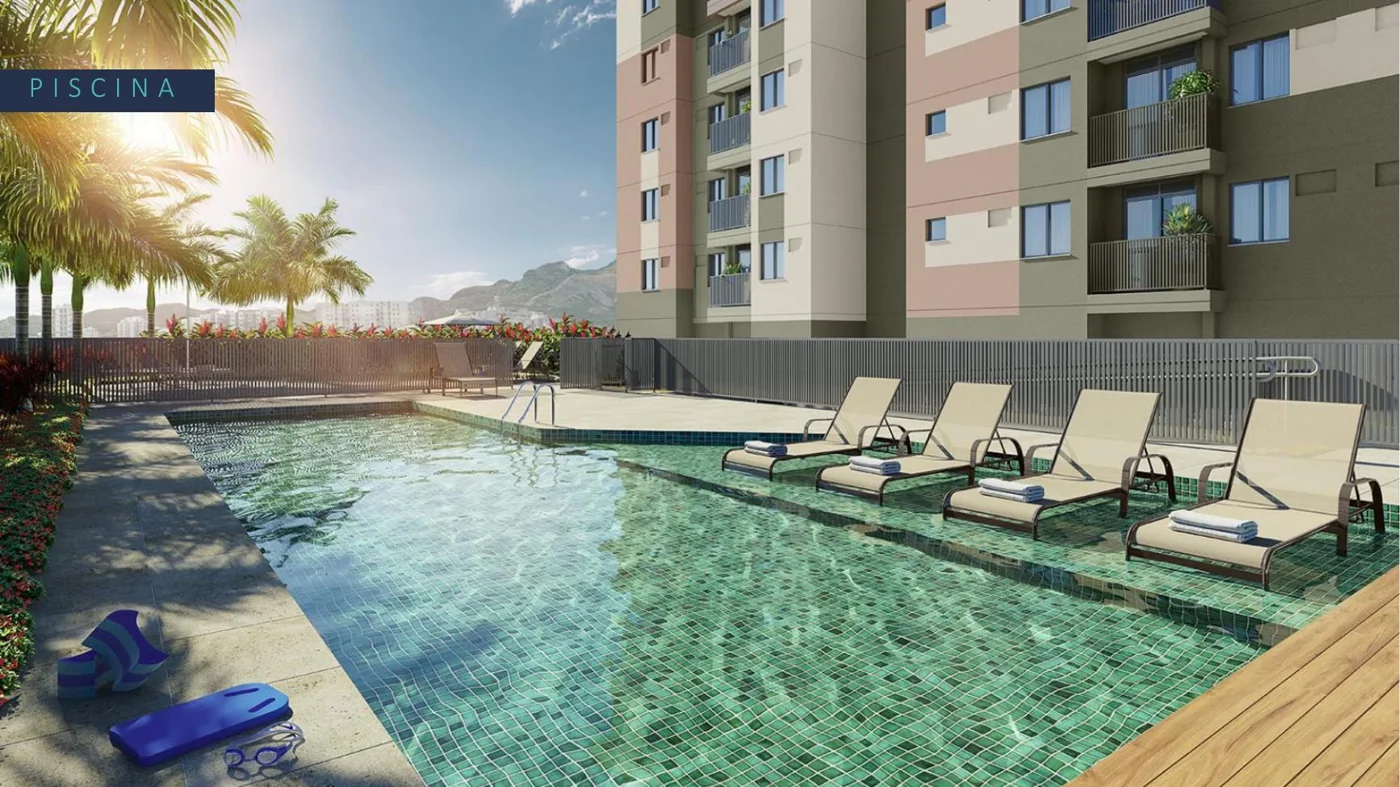Piscina do Trendy Cachambi