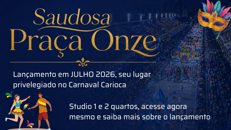 Saudosa Praça Onze Cury, apartamento na Praça Onze, Centro do Rio